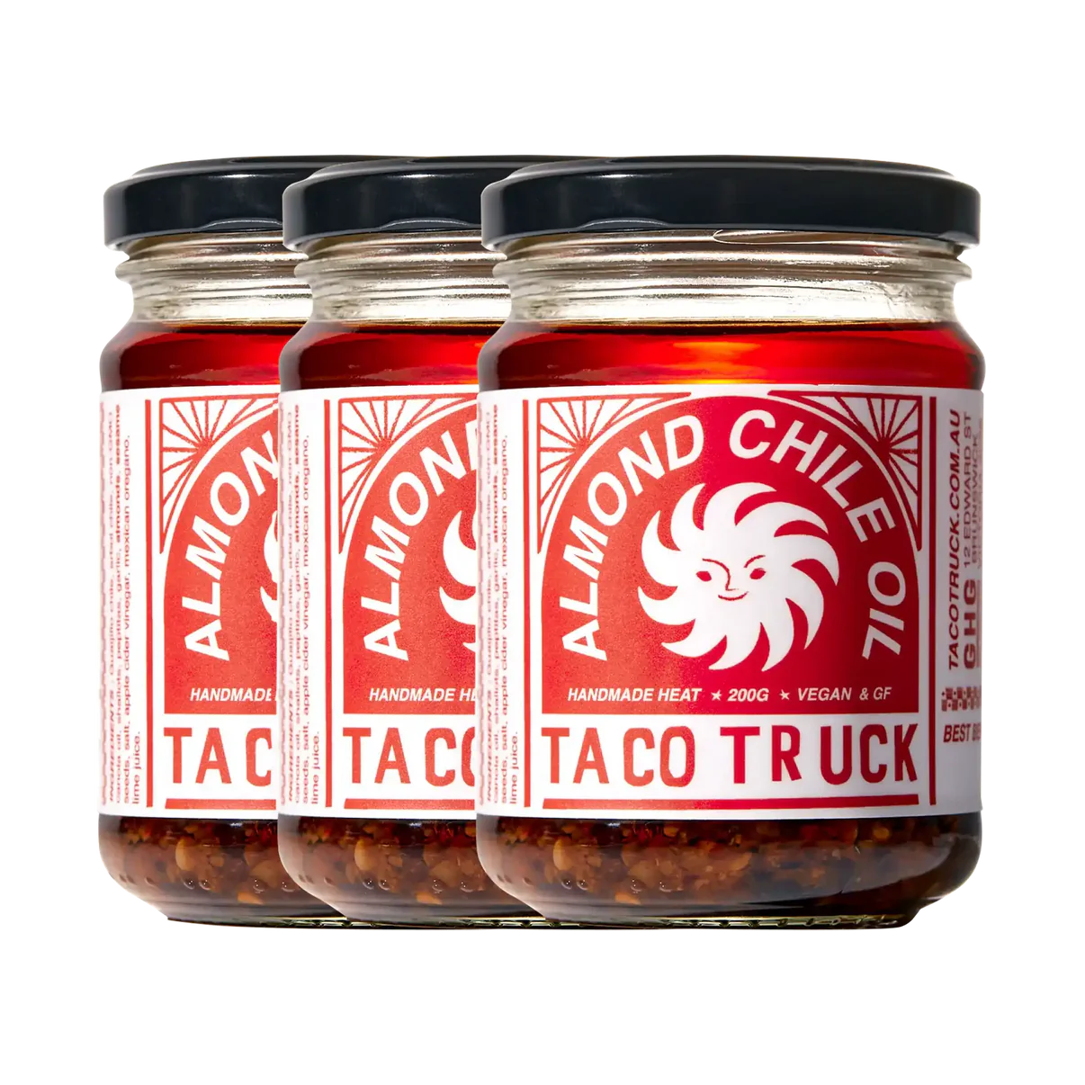 Taco Truck's Almond Chile Oil x 3